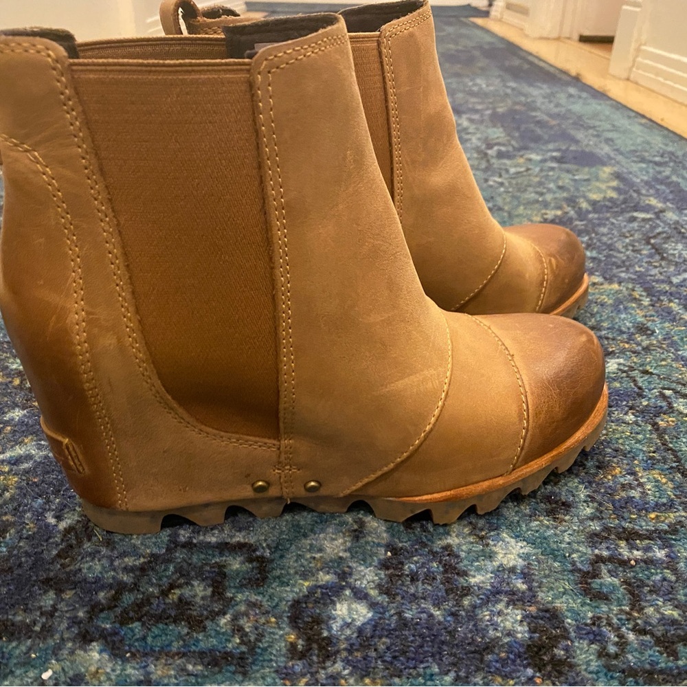 Sorel Lea Waterproof Wedge Bootie